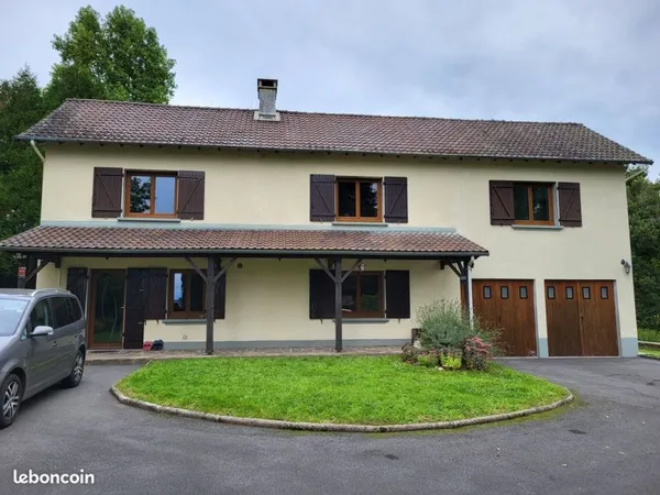 Vente maison individuelle avec grand terrain