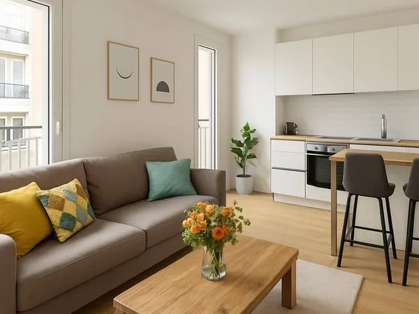 Appartement 2 pièces 42 m²