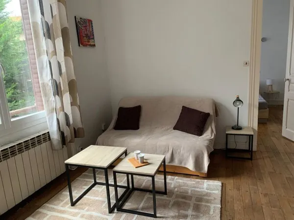 2 pièces de 45 m2 meublé ,possibilités d'avoir ses meubleS
