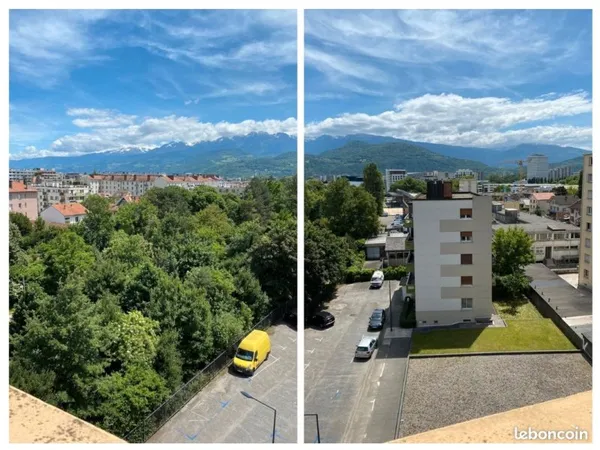 🌞 Chambre lumineuse en colocation - Triple exposition - Grenoble - Tram À - Bus 16 et C5 🌞