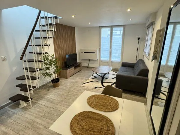 Location T2 duplex meublé