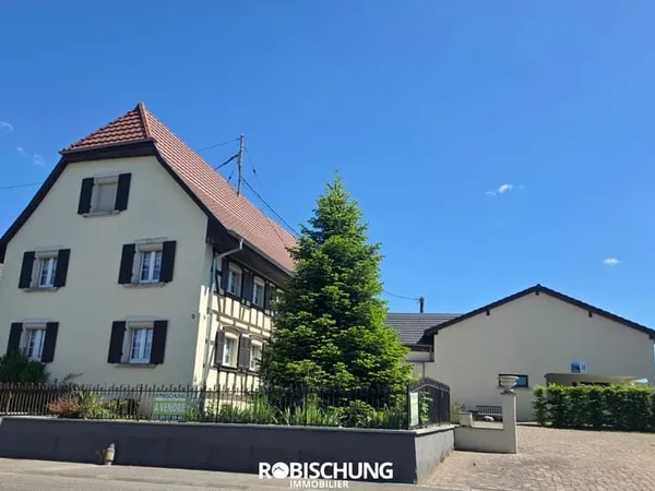 PROCHE HIRSINGUE - BETTENDORF : Maison alsacienne authentiqu