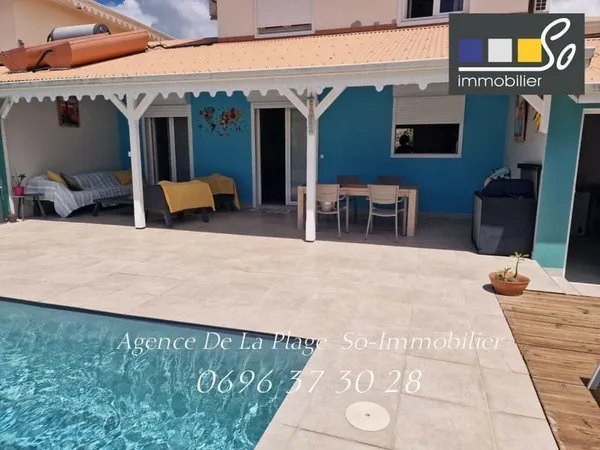 BELLE VILLA MITOYENNE - 4 CH - PISCINE - LE DIAMANT - MARTINIQUE
