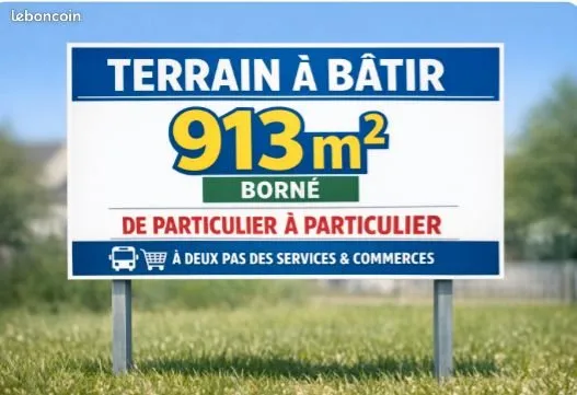Terrain à bâtir