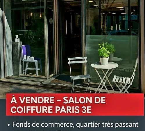 Fonds de commerce 35 m²