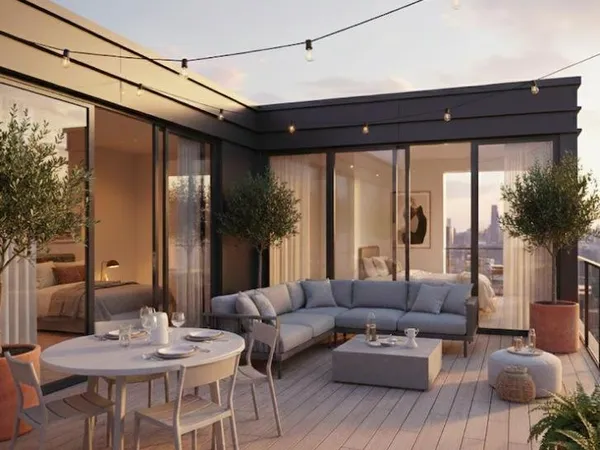 3 PIECES + TERRASSE & PARKING