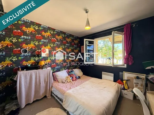 Maison 146m2, parcelle de 950m2