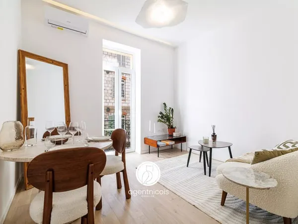 Nice // Coulée Verte - Rue Pauliani : 2 pièces - Rénové - Investissement locatif