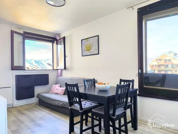 T2 balcon 30 m2 - pied-à-terre station ski - accès pistes -