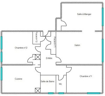 Appartement type 4 avec garage