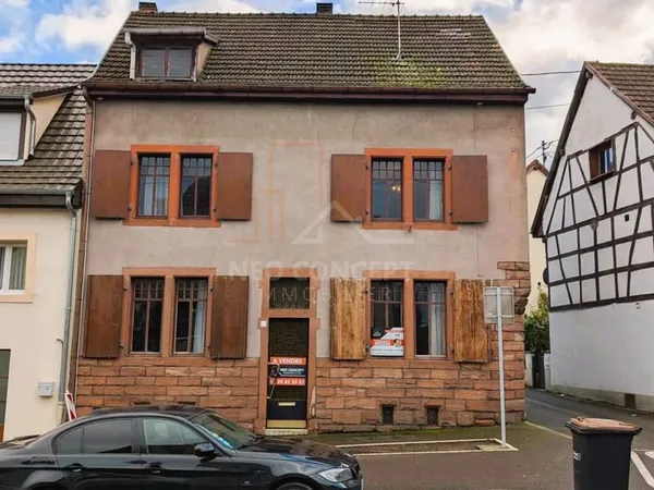 BISCHWILLER, un projet en famille ? ou une résidence principale avec un investissement locatif ? A V