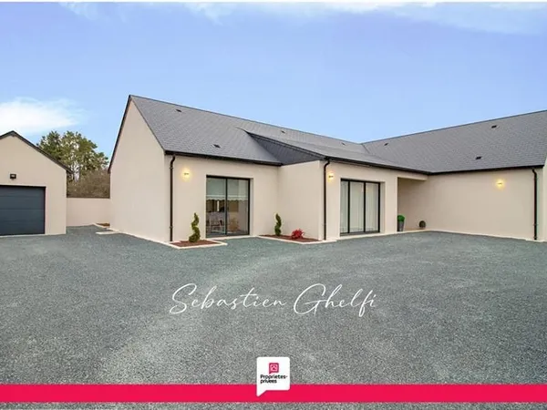 Romorantin-belle maison avec 4 chambres dont 1 suite parentale et garage