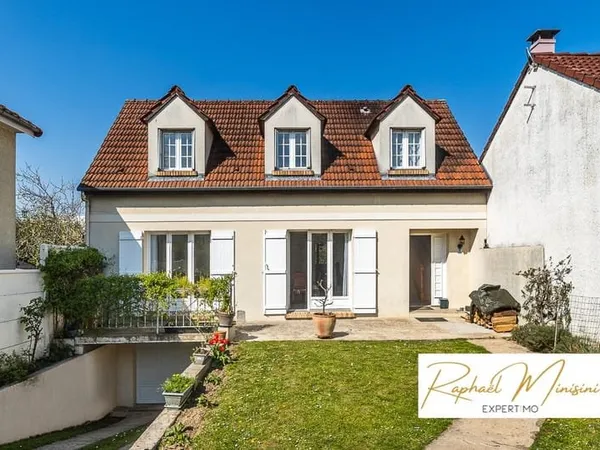 Bas de Viry-Châtillon Maison 131 m2, 4 chambres, sous-sol