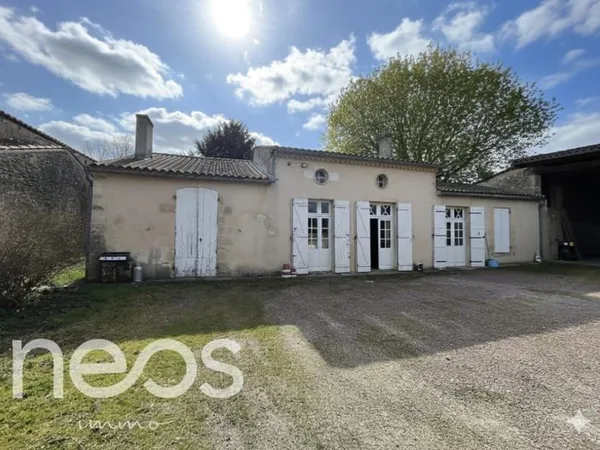 Ensemble immobilier deux maisons + chais