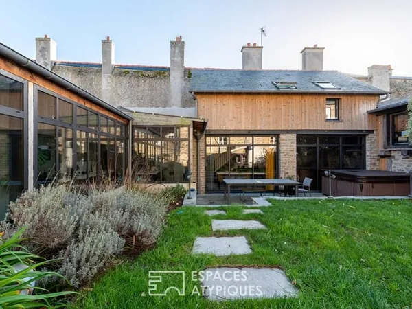 Maison et son jardin au coeur de Saint-Servan