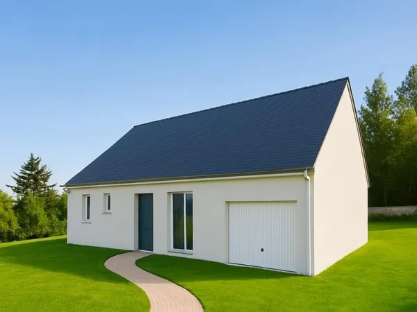 Maison plain pied 3 chambres 83.50m²