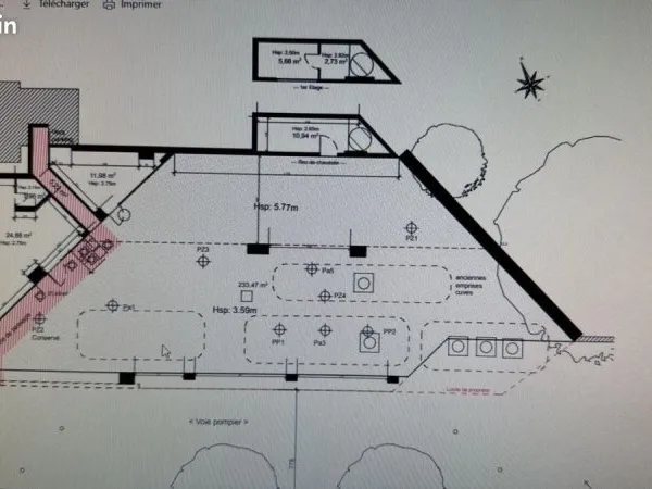 Bureaux 297 m²