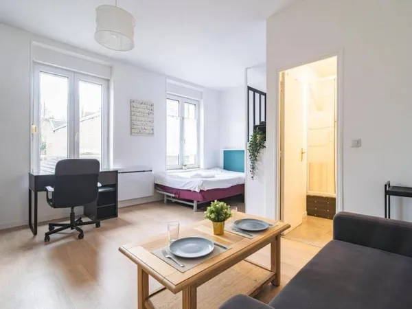 Studio 1 pièce 21 m²