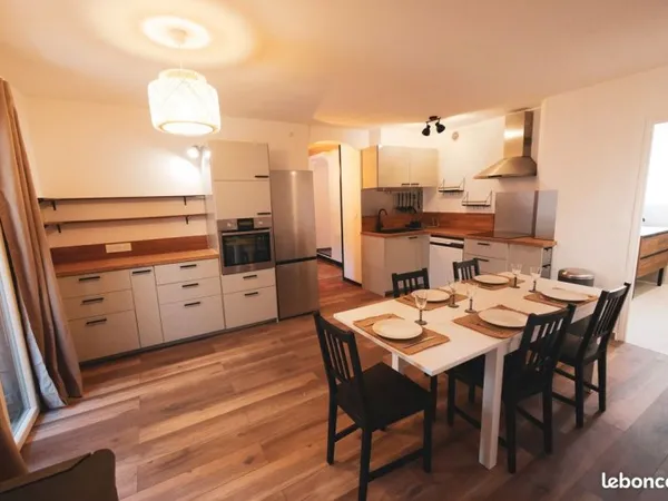 Appartement T4 meublé rénové