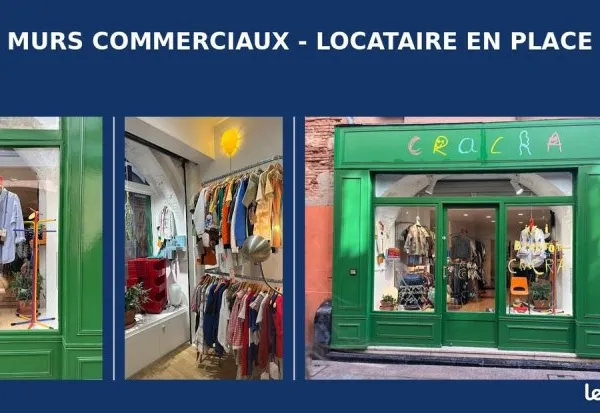 Murs commerciaux - 8,23 % de rentabilité NET