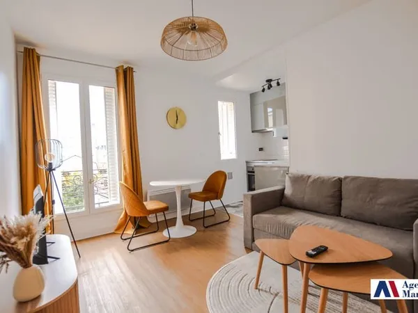 Joli 2 pièces de 34,36m2 meublé à Courbevoie Marceau