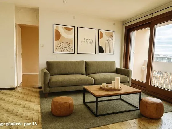 Appartement 2 pièces 42 m²