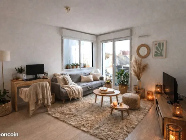 Appartement 2 pièces 45 m²