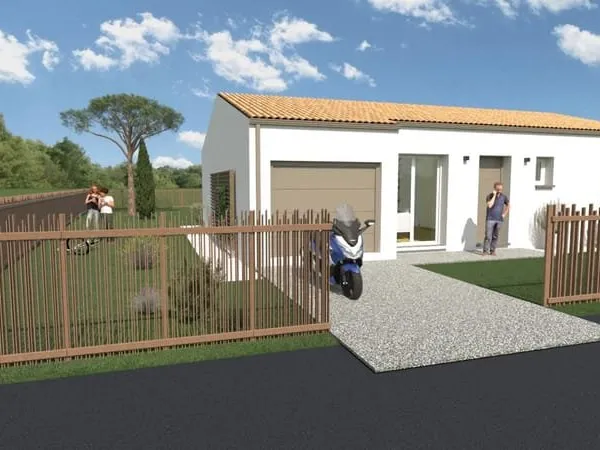 Maison neuve Vente Chaniers 4p 80m² 190200€