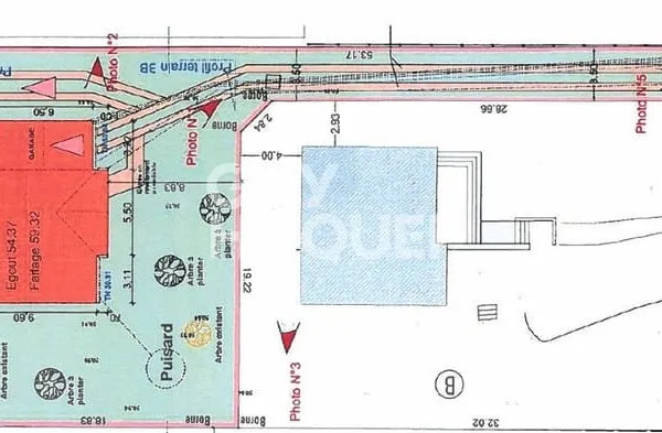 Terrain Forges-les-bains 590 m2