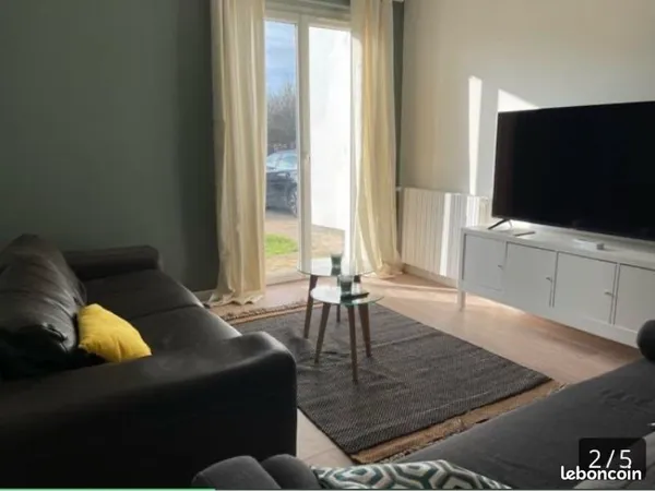 Colocation, 5 chambres, jolie maison jardin, nord de Nantes