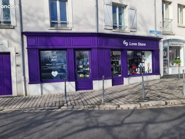 “Love Store à vendre - Centre-ville Blois - 50m² - Sans concurrence”