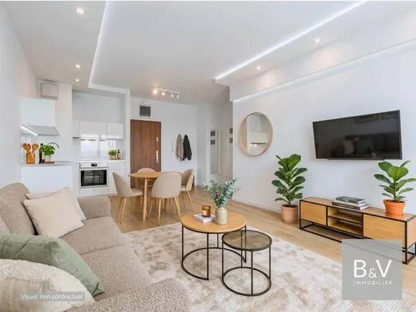 Appartement 2 pièces de 38 m² avec terrasse
