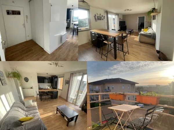 Appartement T2 55m2 proche gare