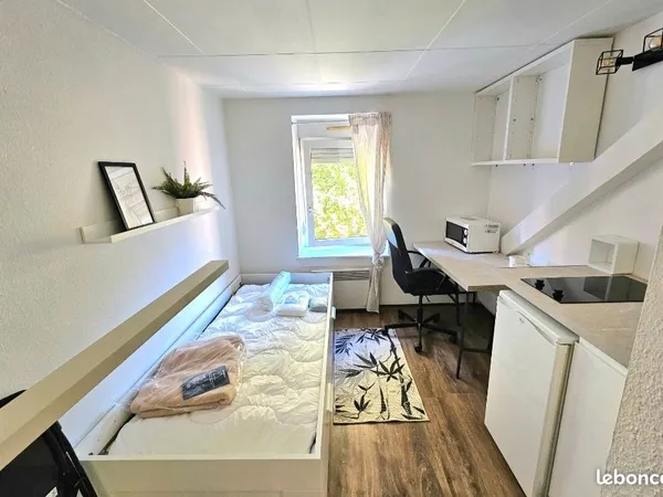 Studio meublé 12 m² - Strasbourg Centre - Proche Gare & Petite France