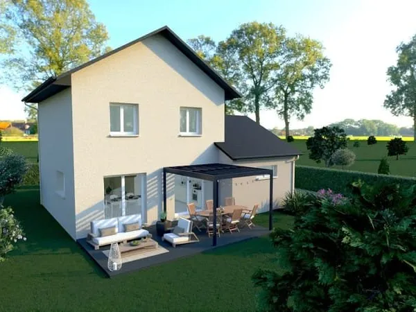 MAISNPON NEUVE + TERRAIN CHATEAUNEUF