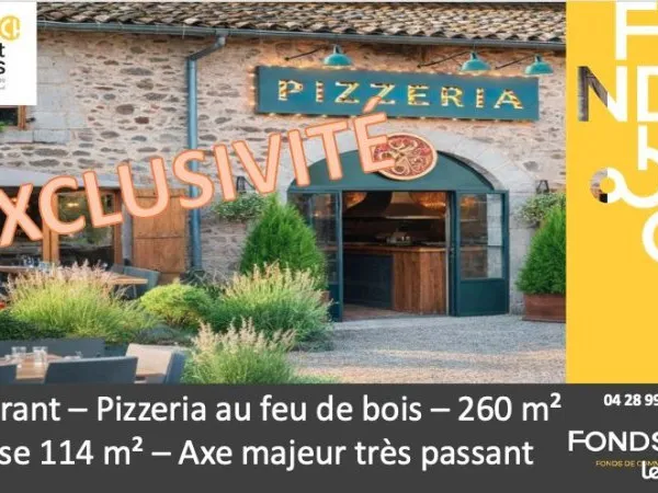 Fonds de commerce restaurant 576 m²