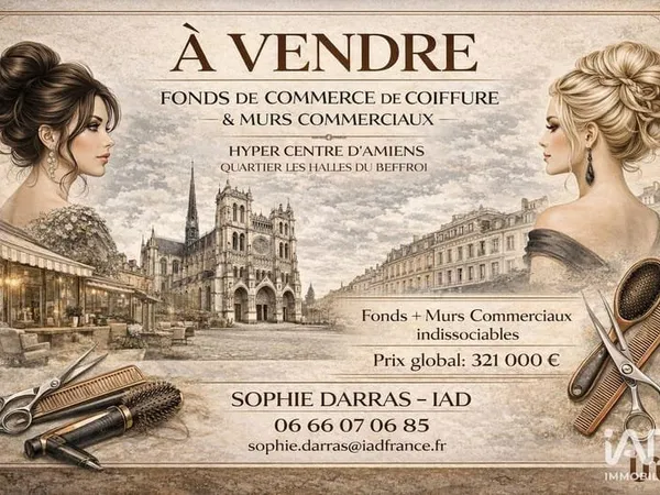 Fonds de commerce 35 m²
