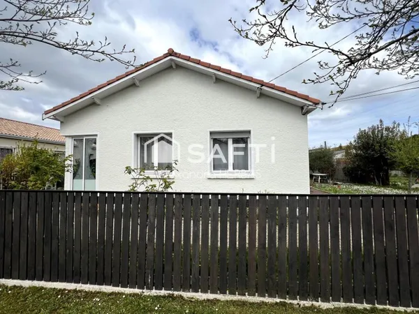 Pessac Cazalet - Maison de plain-pied 93 m² sur parcelle de 520 m²