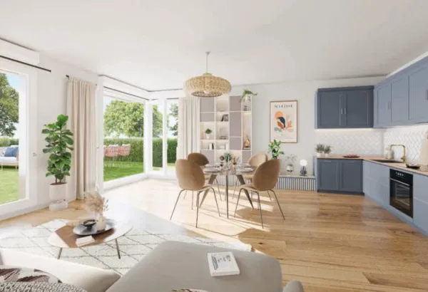 Appartement 3 pièces 61 m²