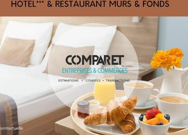 MURS ET FDC Hôtel-Restaurant 3* avec foncier de 5 000 m²