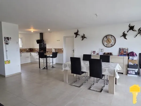 Maison neuve 135 m2 sur terrain de 2302 m2