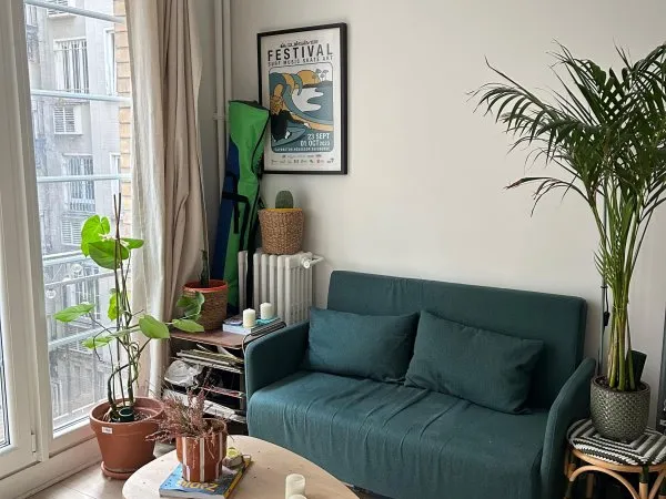Location 27m² Lamarck de mai à fin août