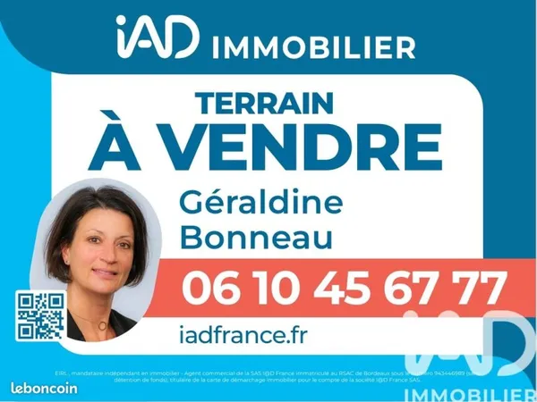 Terrain 760 m² Lège-Cap-Ferret