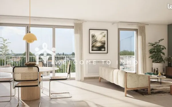Appartement 3 pièces 57 m²