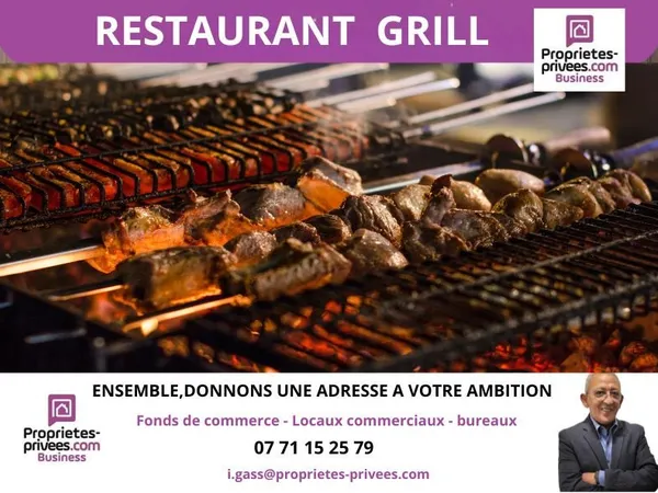 SECTEUR LA SOIE / GENAS - RESTAURANT 100 COUVERTS, TERRASSE