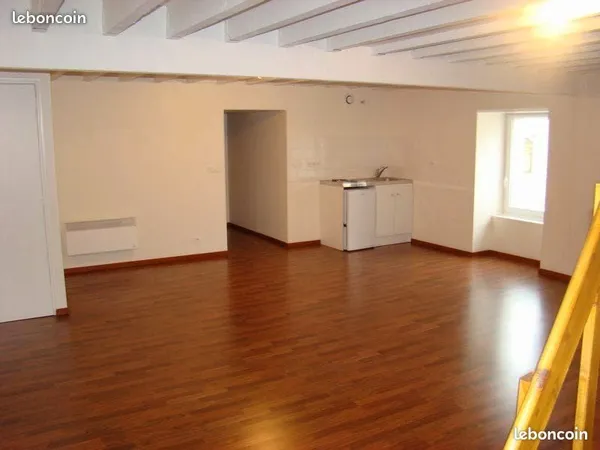 Grand T2 Duplex centre ville