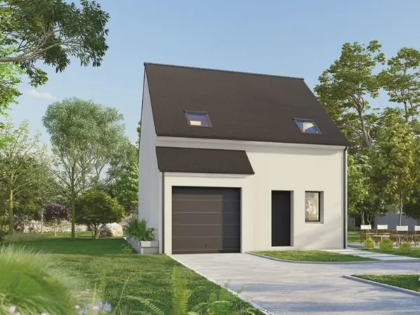 MAISON INDIVIDUELLE 80,66 m² à VAUJOURS