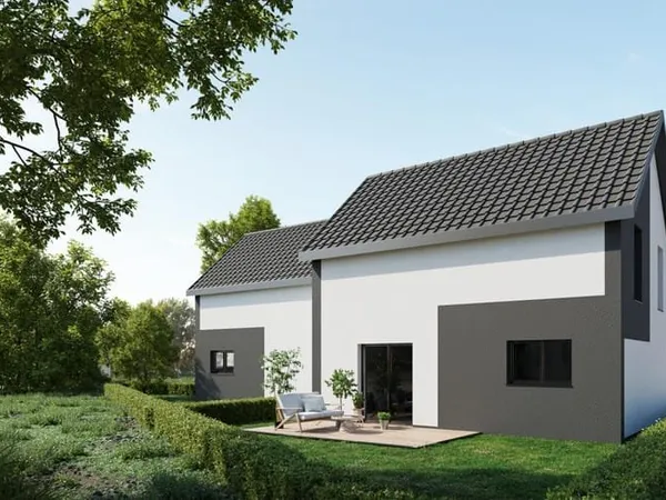 GRANDE MAISON INDIVIDUELLE dans un environnement champêtre proche de Strasbourg