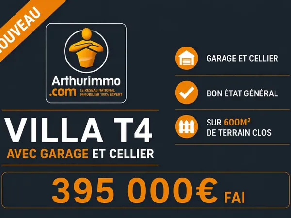 Maison 4 pièces 90 m²