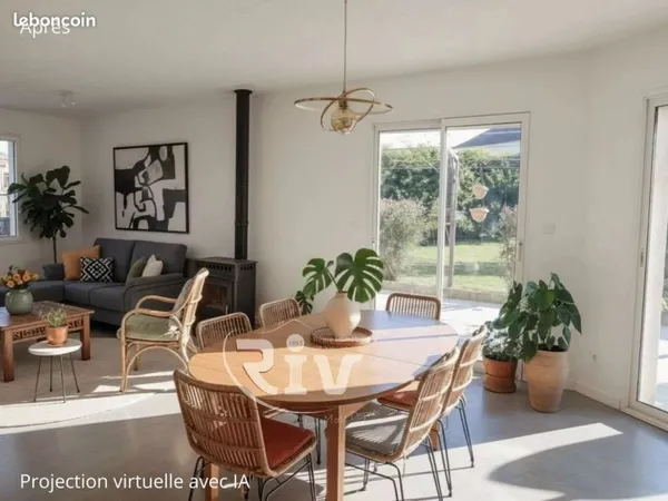 Maison 100 m² Roussillon